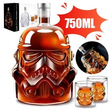 Flasche Karaffe Whisky Set