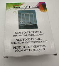 Newton-Wiege Kugelspiel Kugelpendel Pendel Deko Newtonpendel 14x11,5x14,5cm