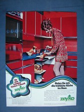 Zeyko Küchen • Orig. Werbung 1971 Reklame Advertising Publicité