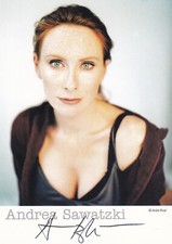 Autogramm - Andrea Sawatzki