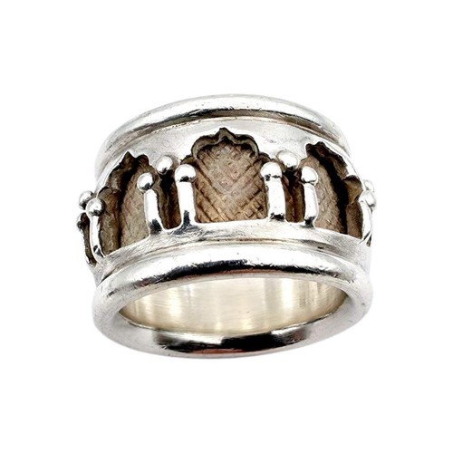 Vintage silber ring mit - vintage-silber-ring,