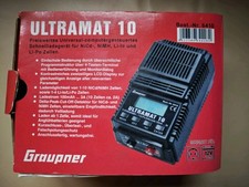 Ladegerät ULTRAMAT 10 6410 von Graupner in OVP Super Zustand getestet Netzteil