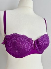 H&M Bügel BH Bustier Spitze Push Up Lace Balconette Dessous Lingerie 75C w. NEU!