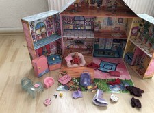 Mini Baby Born Haus Mit Puppen Und Extras Miniworld Set Orginal Rarität 