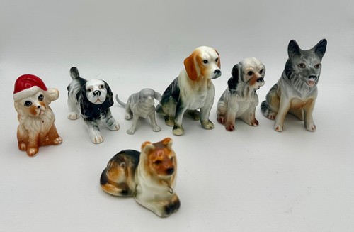Vintage porzellan hunde - 7, porzellan-hunde