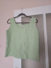 Hemd Bluse Mintgrün 100%
