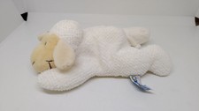 Kleines Stofftier von Nici Schaf weiß Beanbag liegend ca. 20cm