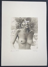 Erotische S/W Fotografie 1979 "Young Girl - Junge Frau - Annie“ limitiert 73/100
