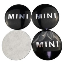 4x 56mm Für Mini Cooper Emblem Nabendeckel Radkappen Nabenkappen Aufkleber Auto