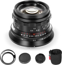 PERGEAR 35 mm F1.4 Vollformatobjektiv für Sony E-Mount-Kamera A7RIV A7III A7S A9