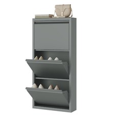 Metall Schuhschrank mit 3