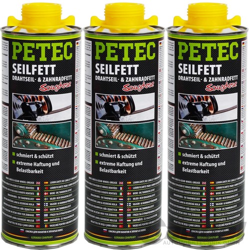 Petec 73610 seilfett - 3x,