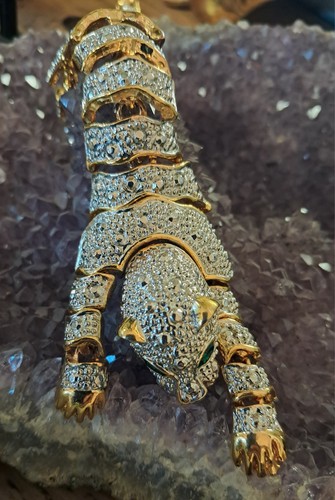 Brosche panther leopard - panther, /