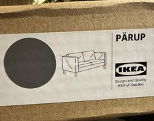 IKEA PÄRUP Vissle Grau Bezug