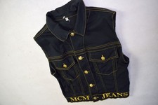 MCM Weste Jeans Vintage Jacke