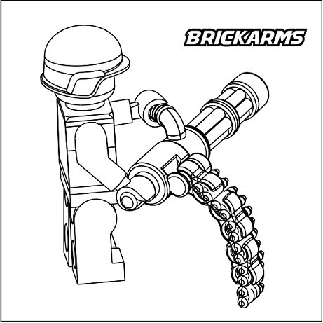 Minigun spielzeug mit - minigun,