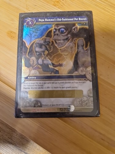 Wow tcg loot papa hummel - tcg,