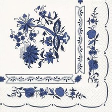 20 Servietten Zwiebelmuster