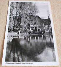 AK  ~1950er: Bad Pyrmont Gasthof Hamborner Mühle Gasthaus Wienecke Hameln Molen