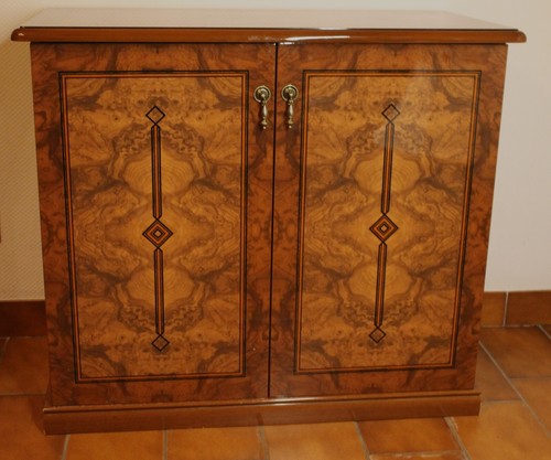 Kommode schrank intarsiert - kommode,
