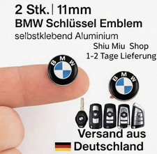 2x BMW 11mm Schlüssel Logo