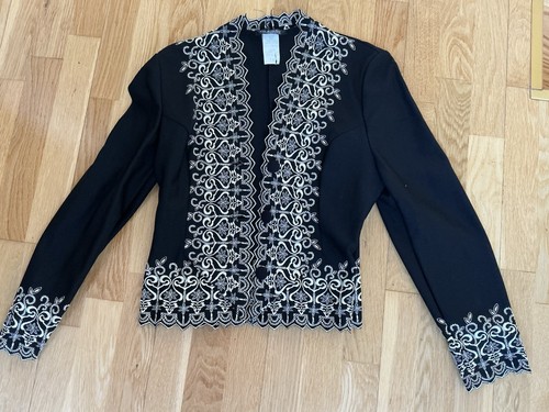 Vintage jacke kurz schwarz - kurz,