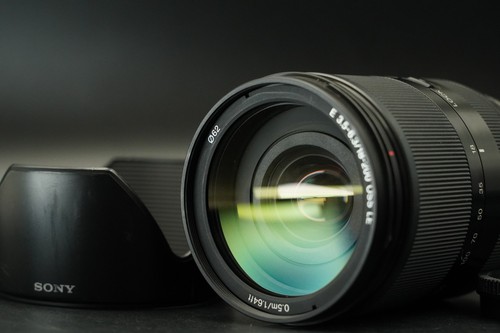Sony objektiv 200 mm - e,