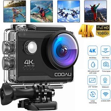 COOAU Action Cam 4K60FPS 20MP