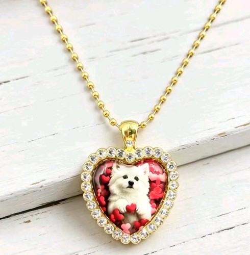 Goldene halskette hund elegant - halskette,