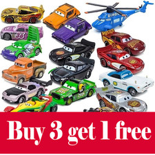 Pixar Cars 1:55 McQueen Diecast Modell Lightning Auto Kinder Spielzeug Geschenk