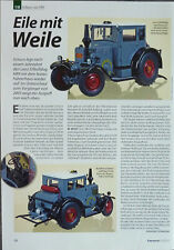 LANZ EILBULLDOG HR9 Trecker in 1-18 von Schuco...ein Modellbericht   #1511c