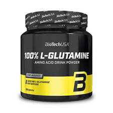 (39,80 EUR/kg) Biotech USA 100% L Glutamine 500g NEU OVP