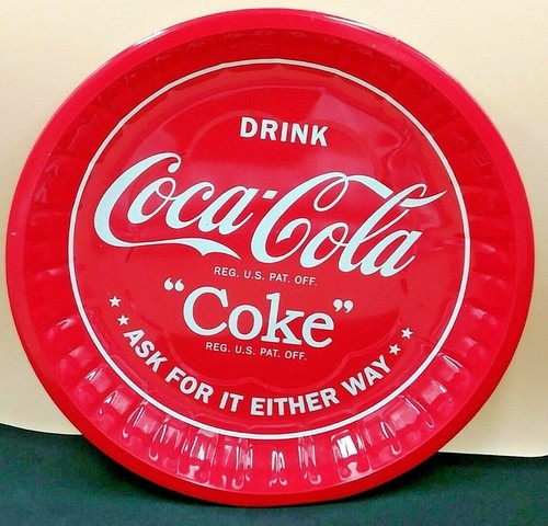 Coca cola teller blech - cola,, teller,