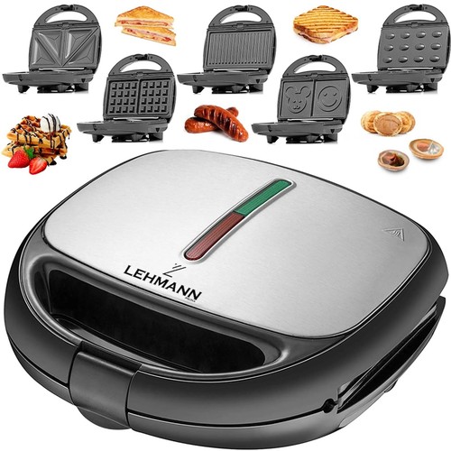Sandwichmaker 5in1 waffeleisen - sandwichmaker,