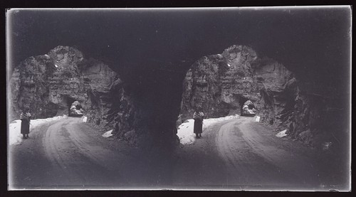 Straße montagne eiskunstlauf - straße,