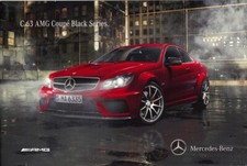 Mercedes amg coupe - c, black