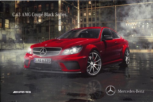 Mercedes amg coupe black - 63,
