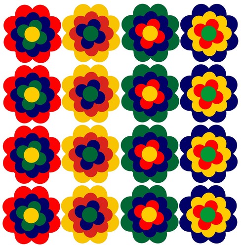 Blumen aufkleber pril blume - aufkleber,