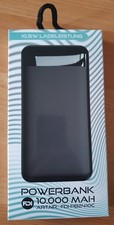  10000mAh Mobile Powerbank - Schwarz 