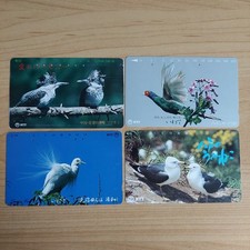 4 Telefonkarten Japan 1989/93