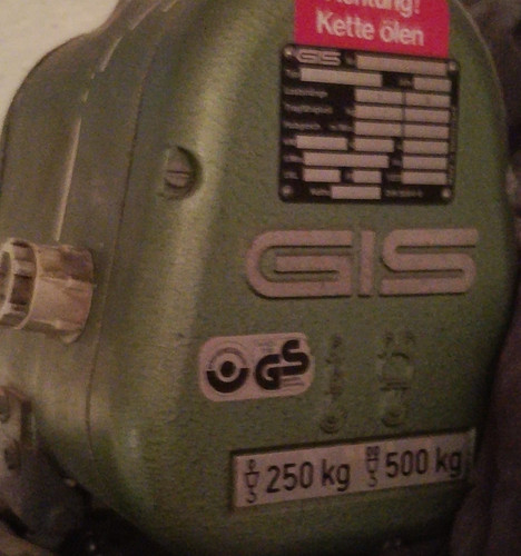 Gis elektro kettenzug 380 - gis,