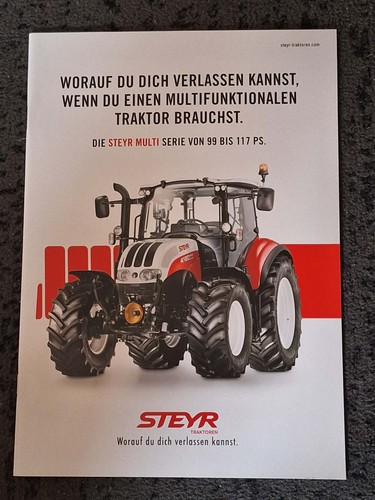 Steyr multi prospekt traktor - multi,