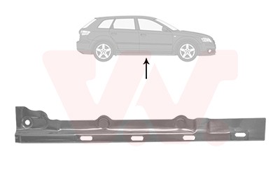 Van wezel einstiegblech - einstiegblech, rechts