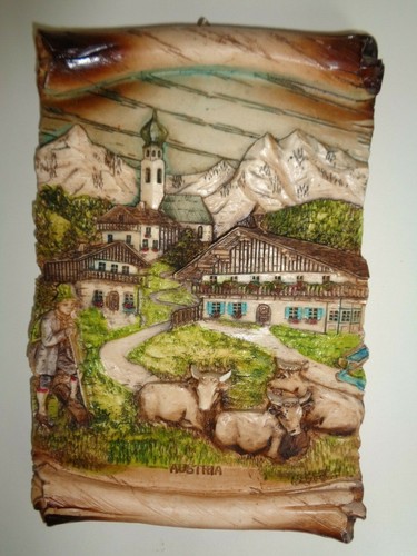 Kunsthandwerk wandbild gips - wandbild,
