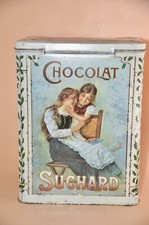 Alte Milka Suchard Blechdose -  seltene Motive - 30 x 23 x 13 cm