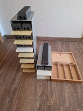 Diaboxen, Stapelboxen, Diamagazine, Diawechselmagazine, Holzbox für Dias