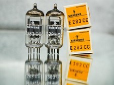 Matched Pair E283CC Siemens NEW in Box tripple Mica TUBE RÖHRE Munich 50th. Code