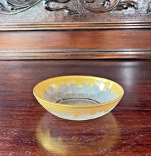 Kristallglas Seifenschale aus SAINT LOUIS-Kristall, Modell Nelly Empire in Gold!