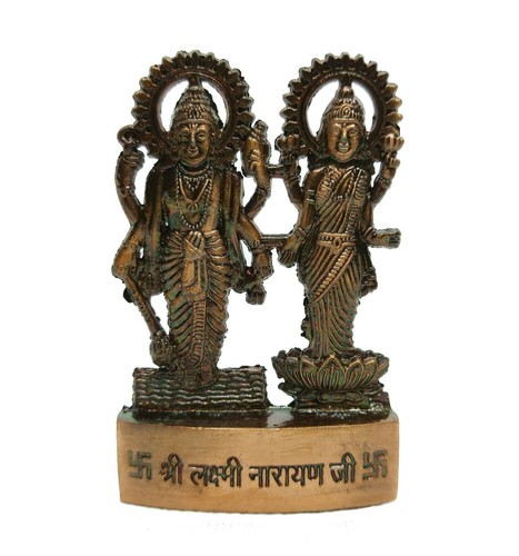 Lakshmi vishnu idol braun - lakshmi,