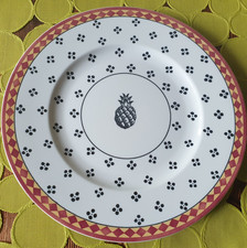 V&B SWITCH PLANTATION SAHIB Frühstücksteller 21,5 cm sehr gut  VILLEROY&BOCH